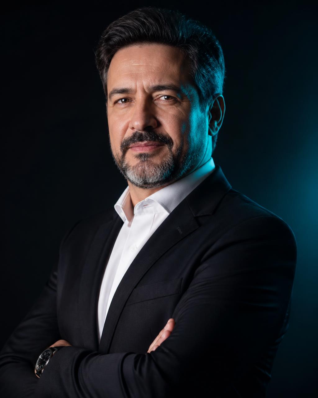 Retrato profissional de Glauco Costa, mentor do programa
